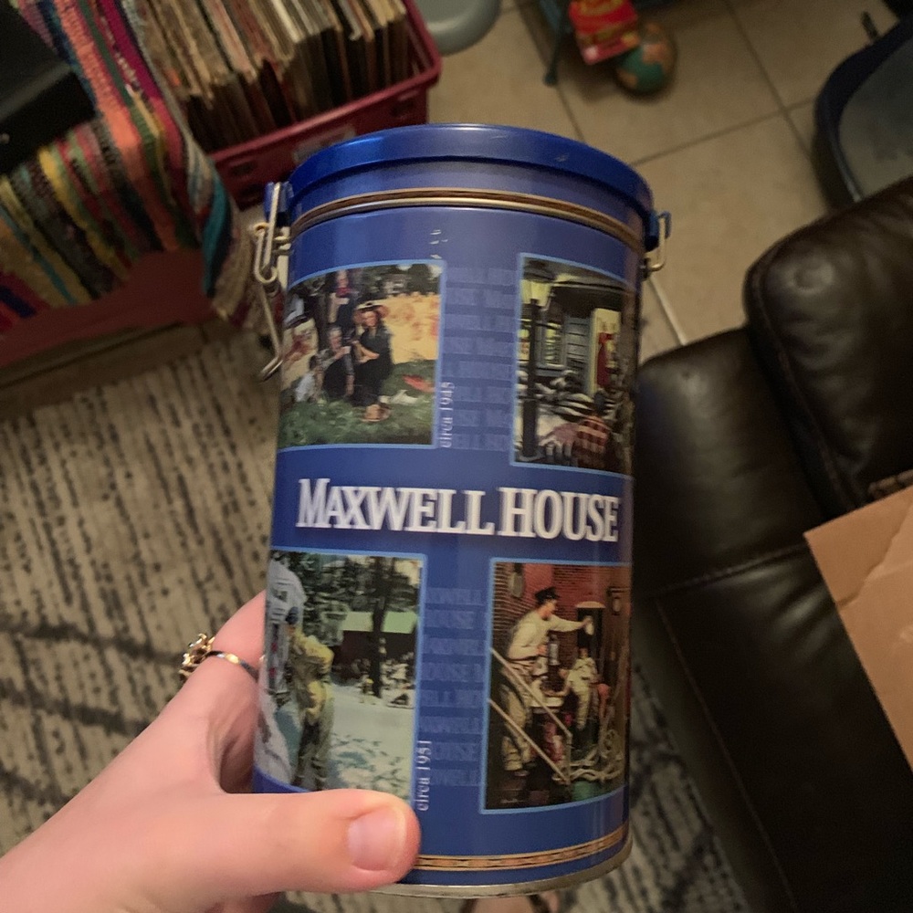 VINTAGE MAXWELL HOUSE TIN
